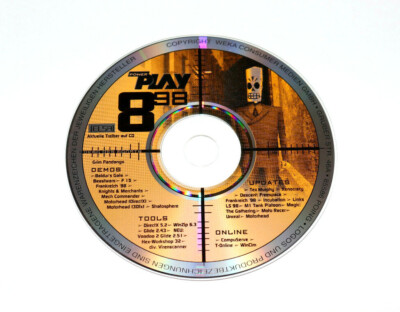 1998 CD Demo etc Baldur's Gate Beastwars Knights & Merchants Xenocracy Unreal