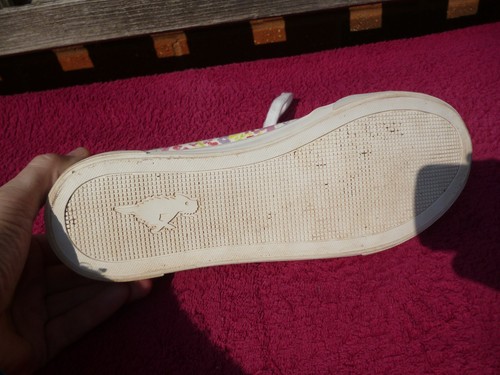 Rocket Dog Ladies Canvas Lace Up Summer Shoes with Floral Print Size 7 / 40. - Picture 6 of 11
