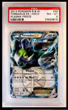 Pokemon Black & White Plasma Freeze Tornadus EX Holo #98 PSA 8 on eBay