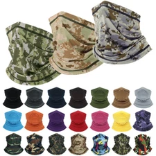 FACE MASK Bandana Neck Gaiter Headbands Scarf Reusable Breathable UV Sun Shield