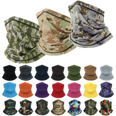 #ad FACE MASK Bandana Neck Gaiter Headbands Scarf Reusable Breathable UV Sun Shield $2.89