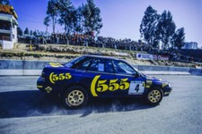 Colin McRae Derek Ringer Subaru Legacy 1993 WRC Rally Motor Racing Old Photo 14