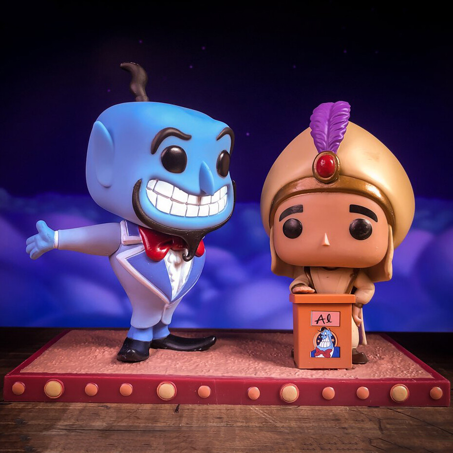 Aladdin's First Wish Funko Pop #409 Disney 2 Pack Vaulted