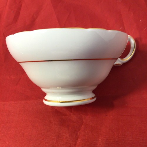 Vtg Regency Bone China Pale Blue Maple Leave Coffee / Tea Cup Only - Picture 4 of 6
