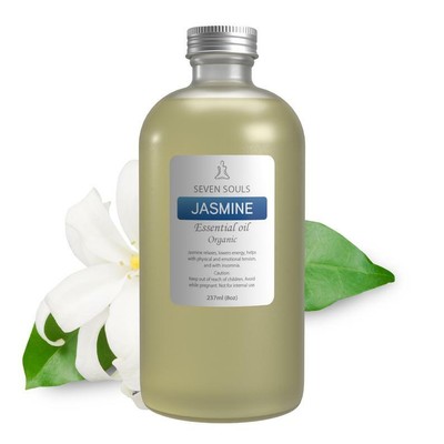 JASMINE Organic Essential Oil - BULK 8OZ 