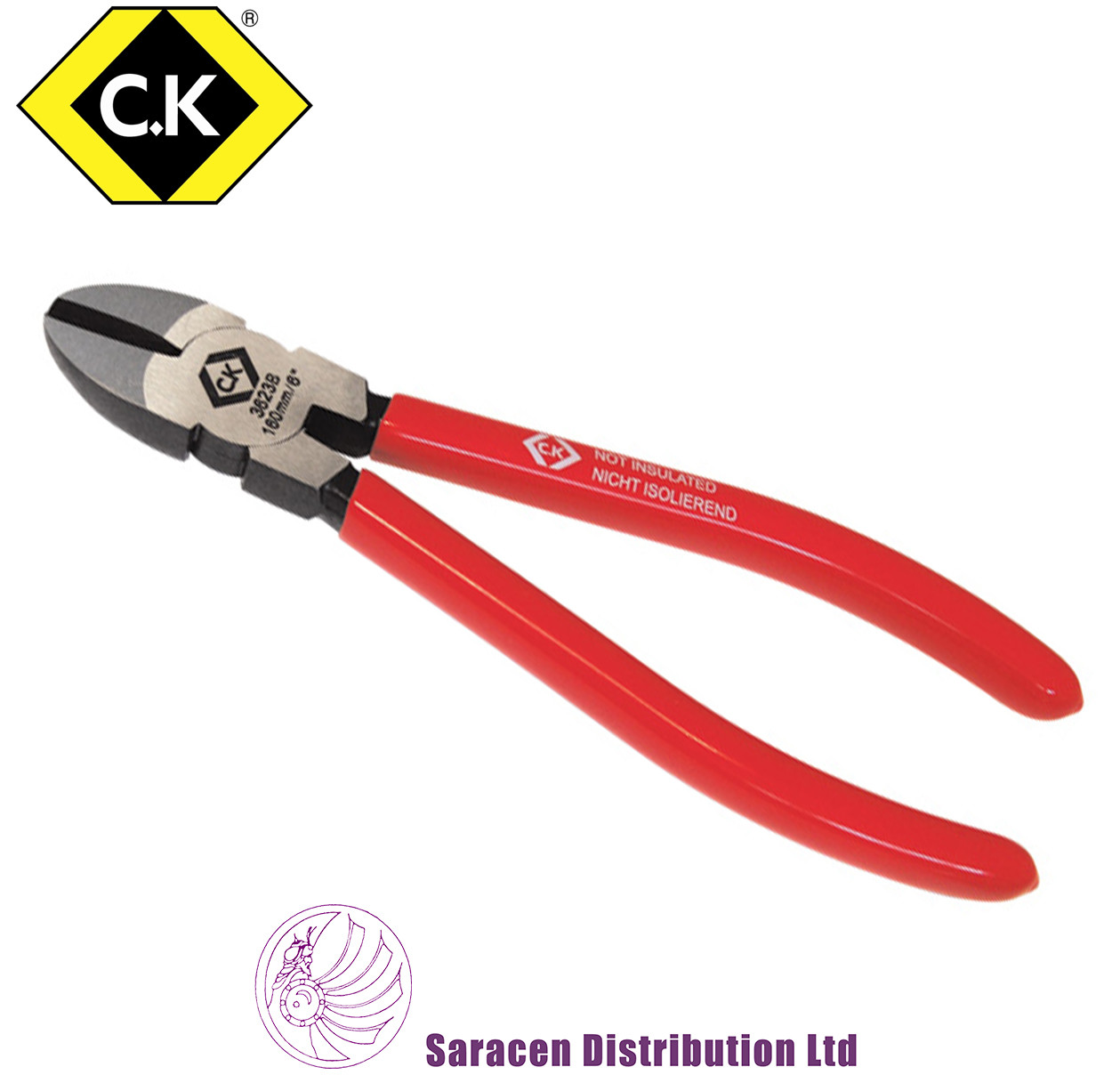 CK CLASSIC DIAGONAL SIDE CUTTERS 160MM - T3623B 6