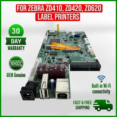 Genuine Zebra P1089935-05 Motherboard with WiFi for ZD420 ZD620 Label Printers