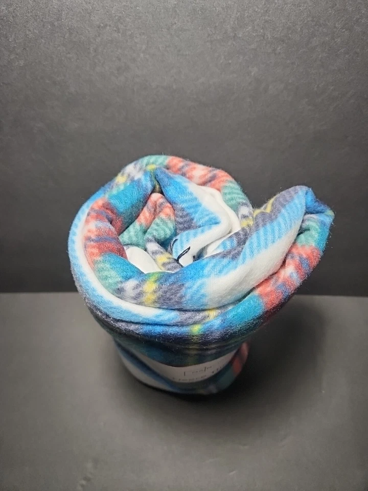 Mainstays Fleece Throw Blanket 50x60 in Holiday Plaid Super Soft - Image 3 of 4