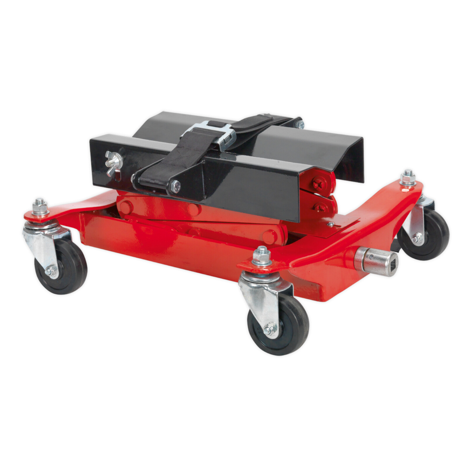 Sealey TJ150E 150Kg Gearbox Scissor Mechanism Type Floor Transmission