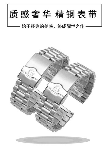 20 mm Edelstahl Uhrenarmband Armband für Tag Heuer Armband Silber Uhrenarmbänder - Bild 7 von 25