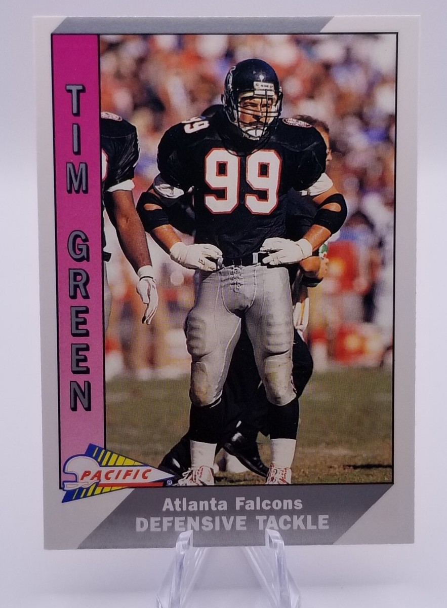 Tim Green Atlanta Falcons 1991 Pacific 13 Defensive Tackle NFL