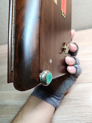 Caja de Música Tradicional Sorrento Reuge Música + Llave 36 Nota Tema de Edelweiss Lara - Imagen 16 de 22
