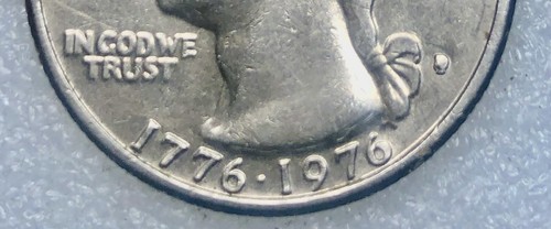1776-1976 D US Bicentennial Quarter, Rare D Mint Mark WDDR-002/RPM And Die Err - Picture 5 of 8