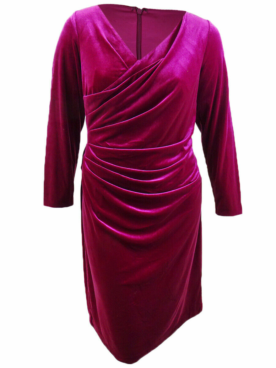 Vince Camuto Plus Size 16W Burgundy 