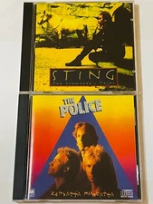 THE POLICE Zenyatta Mondatta CD - 3720 CRC +BONUS Sting Ten Summoner's Tales CD