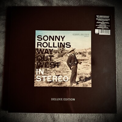 SONNY ROLLINS Way Out West 60th Anniversary US Deluxe Edition SEALED Ltd. Vinyl