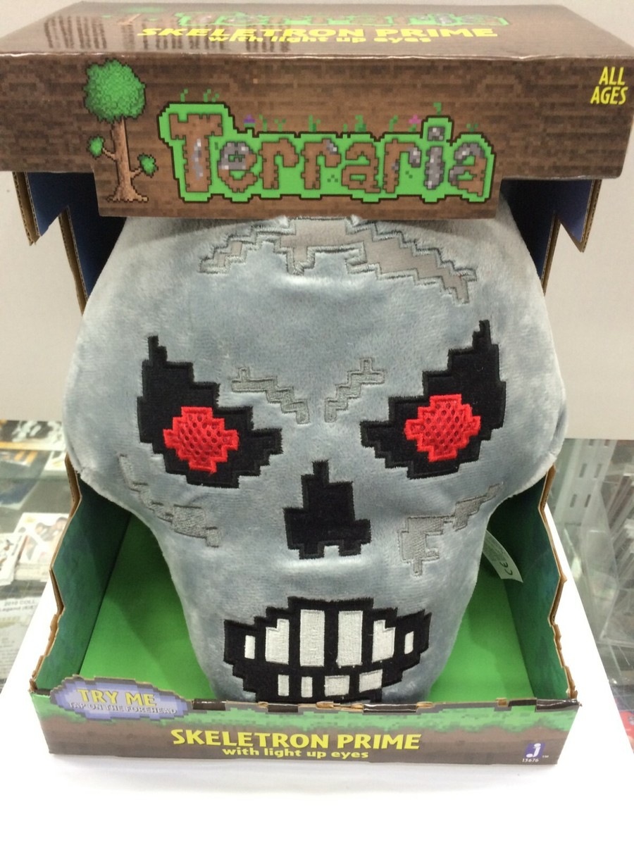 TERRARIA Skeletron Prime Feature Plush Toys (22 cm) with lightup