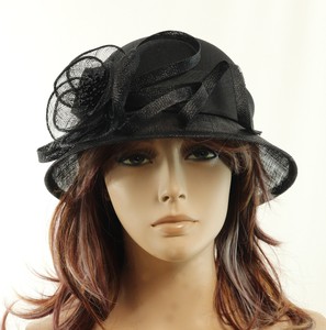 sinamay cloche hat