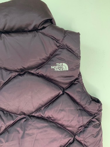 Women’s The North Face Vest Down 550 Quilted Puffer Vest Small Purple Gorpcore - Picture 10 of 10