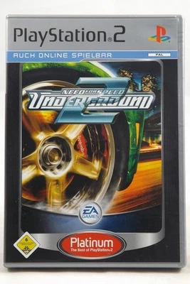 Need for Speed Underground 2 -Platinum- (Sony PlayStation 2) PS2 Spiel in OVP - Bild 1 von 2