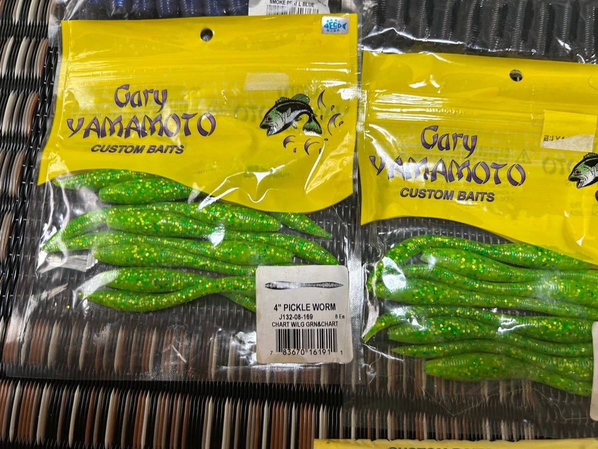 Gary Yamamoto Pickel Worm, Super Grub, Grub, Senko, Gary Yamamoto Twin Tail - Image 5