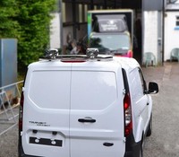 HeckdachträGer Mit Led Spots FüR Ford Transit Tourneo Connect 2014-2024 Chrom