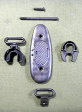 M1 Garand Genuine USGI WWII Butt Plate With Stock Metal, Nice!