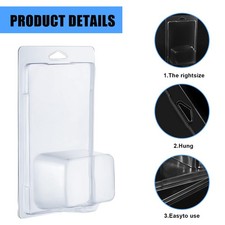 5Pack Clear Protector Case Plastic Display For Hot Wheels  Matchbox Basic Cars