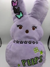 Purple Peeps. Emo Plush Bunny