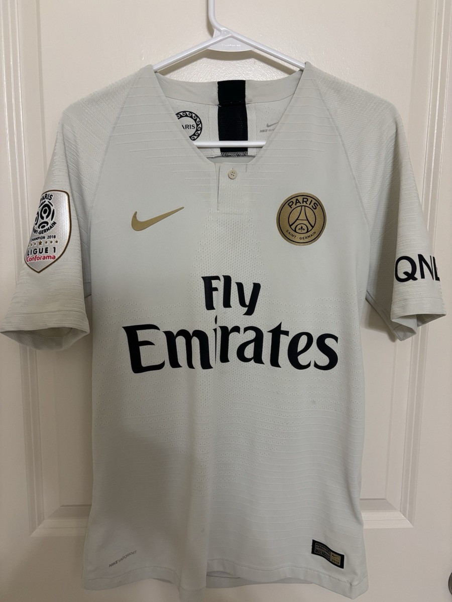 PSG 18/19 Away Neymar Jr Nike Vaporknit Soccer Jersey Size S | eBay