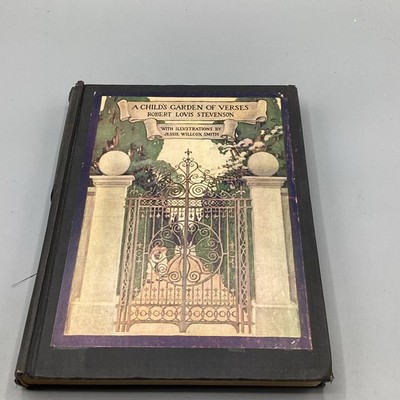 A Child's Garden of Verses by Robert Louis Stevenson (1905) First Edition Book