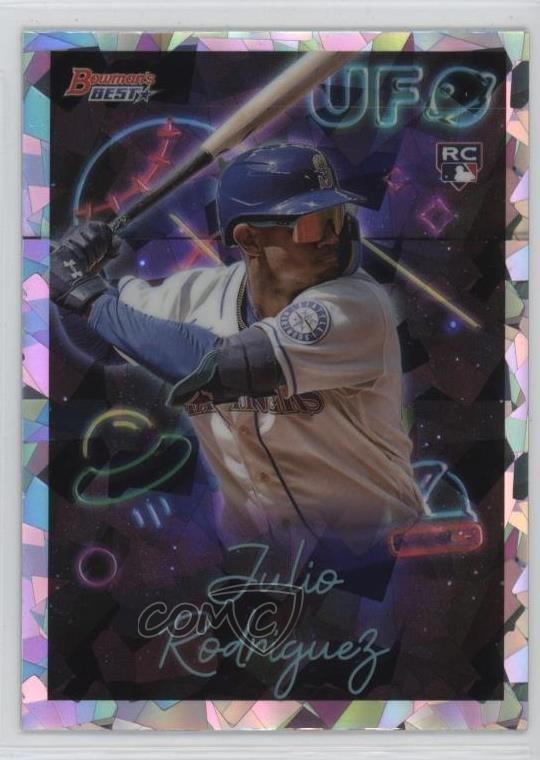 2022 Bowman's Best Bowman UFO Atomic Refractor Julio Rodriguez #UFO-4 d4v