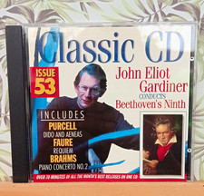 Classic CD Issue 53 John Eliot Gardiner CD Beethoven 9 Purcell Faur� Brahms