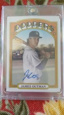 2023 Topps Archives - 1972 Fan Favorite Autographs James Outman #72FF-JO ( RC)