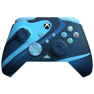 PDP LLC REMATCH GLOW Advanced Wired Controller: Blue Tide Gaming Controller für