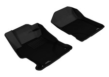 Floor Mats Custom Fit Liners Kagu All-weather Black 1st Row Fits 2012-2013 Civic