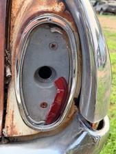 1962 Pontiac Catalina Safari Wagon Rear Right Tail Light Housing Chrome Trim 1962 Pontiac Catalina Safari Wagon Rear Right Tail Light Housing Chrome Trim
