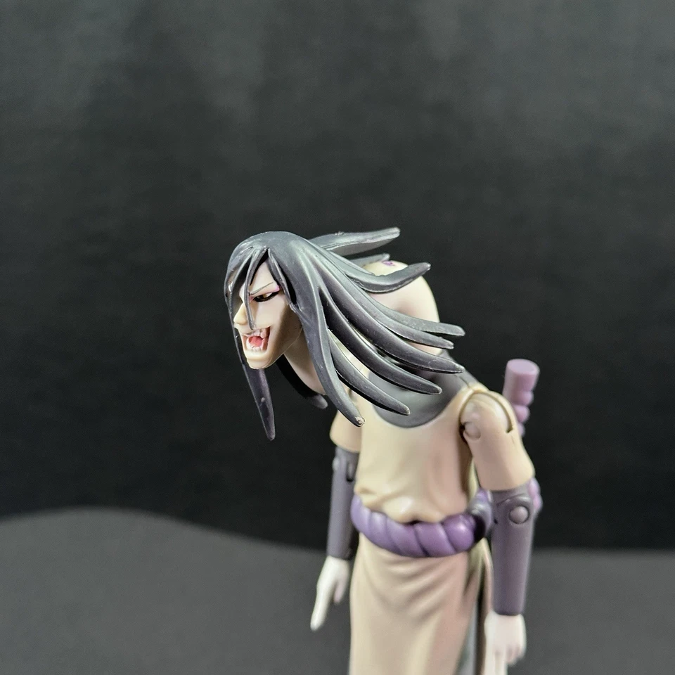Boneco Naruto Orochimaru Shonen Jump mangá anime 2002 Masashi Kishimoto K6068 vintage - Imagem 4 de 4