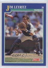1991 Score Jim Leyritz #65 te2
