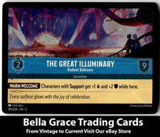 Disney Lorcana Shimmering Skies The Great Illuminary #169/204 Rare Cold Foil