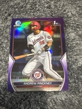 2023 Bowman Draft #CDA-AP Andrew Pinckney Chrome Autos Purple Refractor #/250