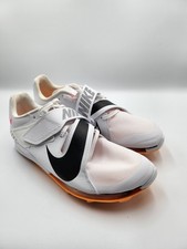 Nike Men's Size 5 Air Zoom LJ Long Jump Elite Track Field White Orange - New