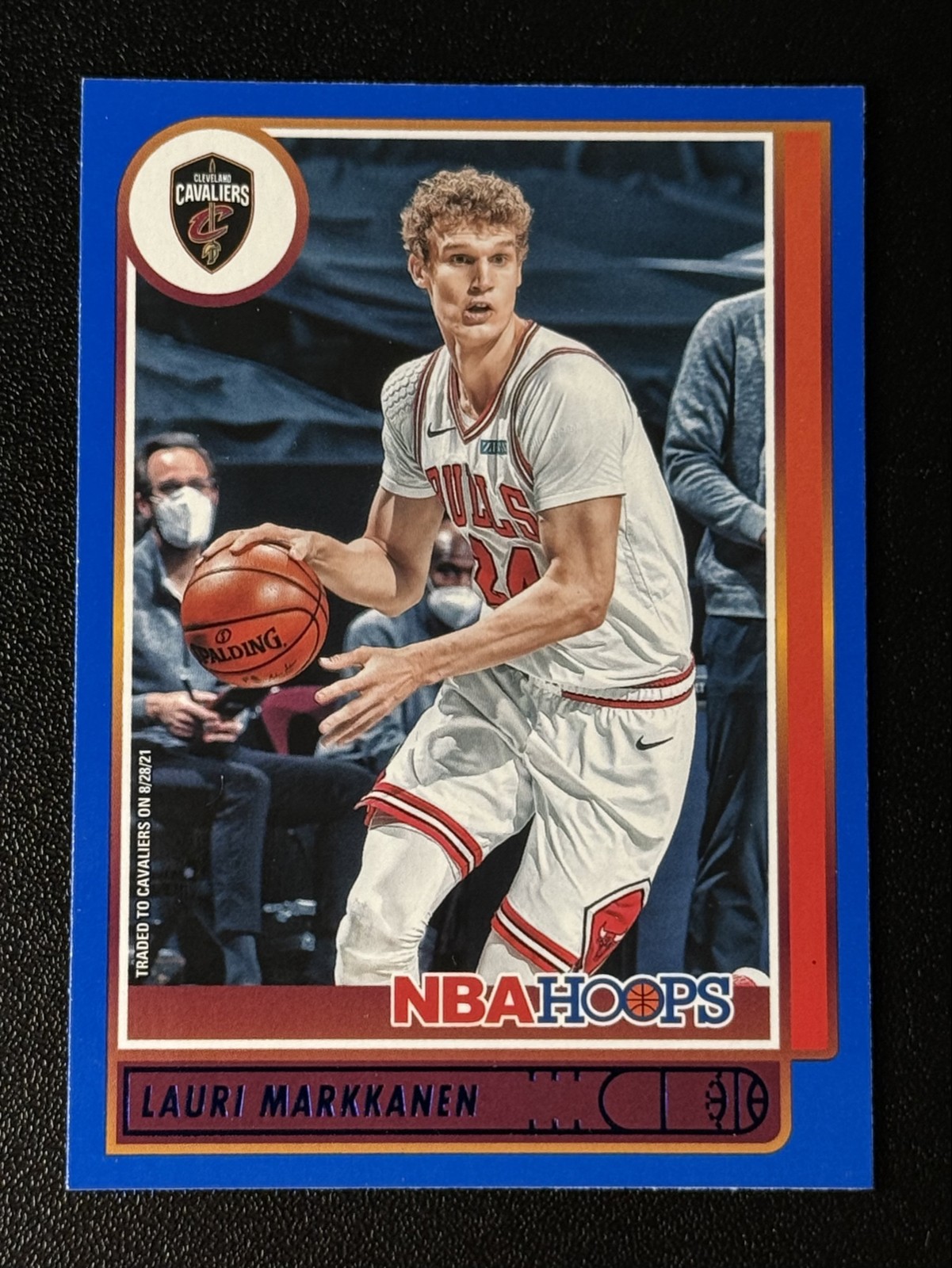 Bulls 2021-22 Panini NBA Hoops - Lauri Markkanen #55 Blue