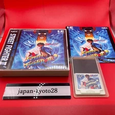 Street Fighter 2 II Dash Hu Card Capcom NEC PC Engine From Japan jp