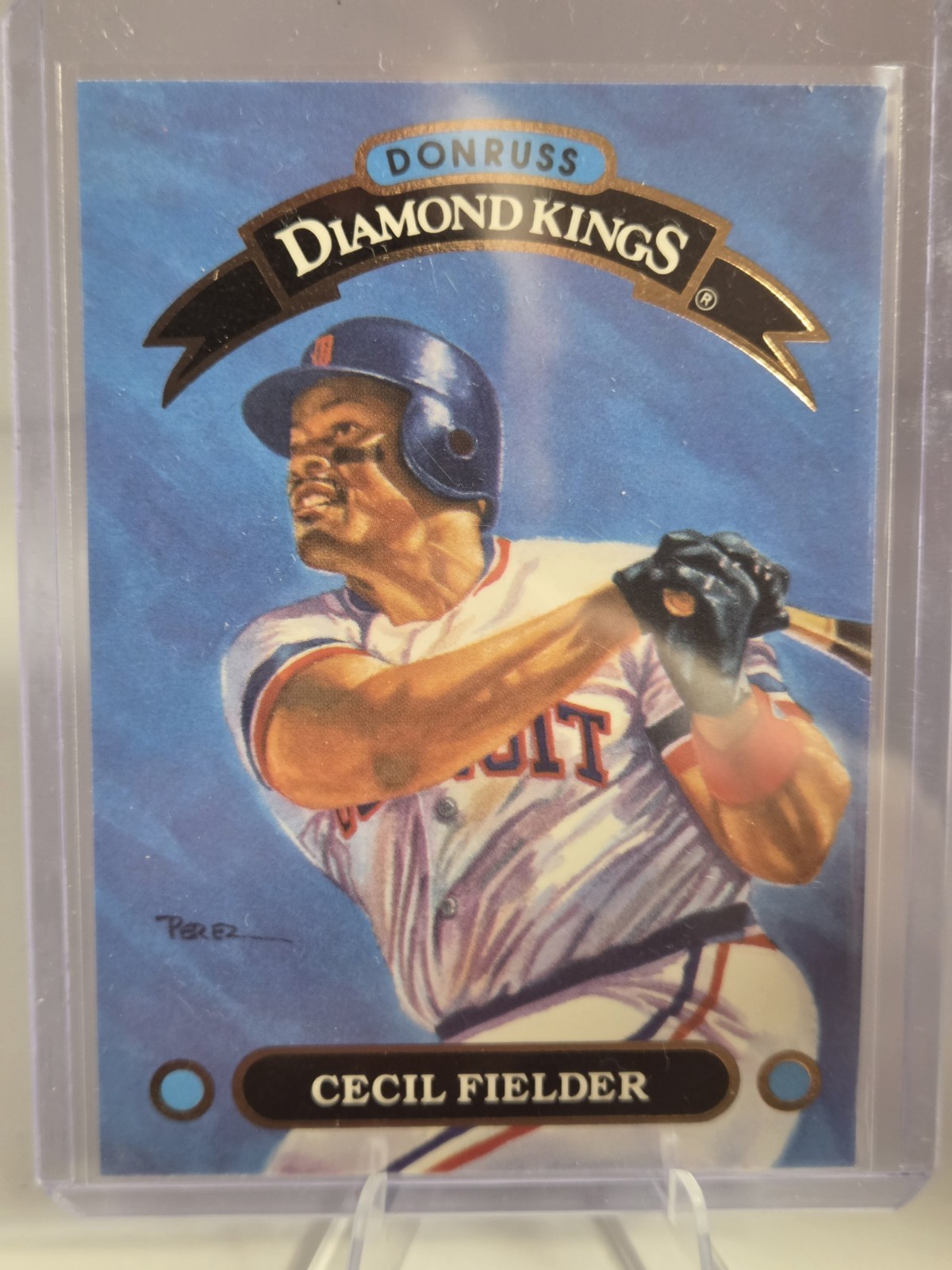 1993 Donruss - Diamond Kings Cecil Fielder #DK-15