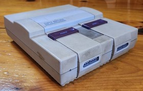 Super Nintendo SNES Console + Controller & RFU &bull; No Games or Power Supply 