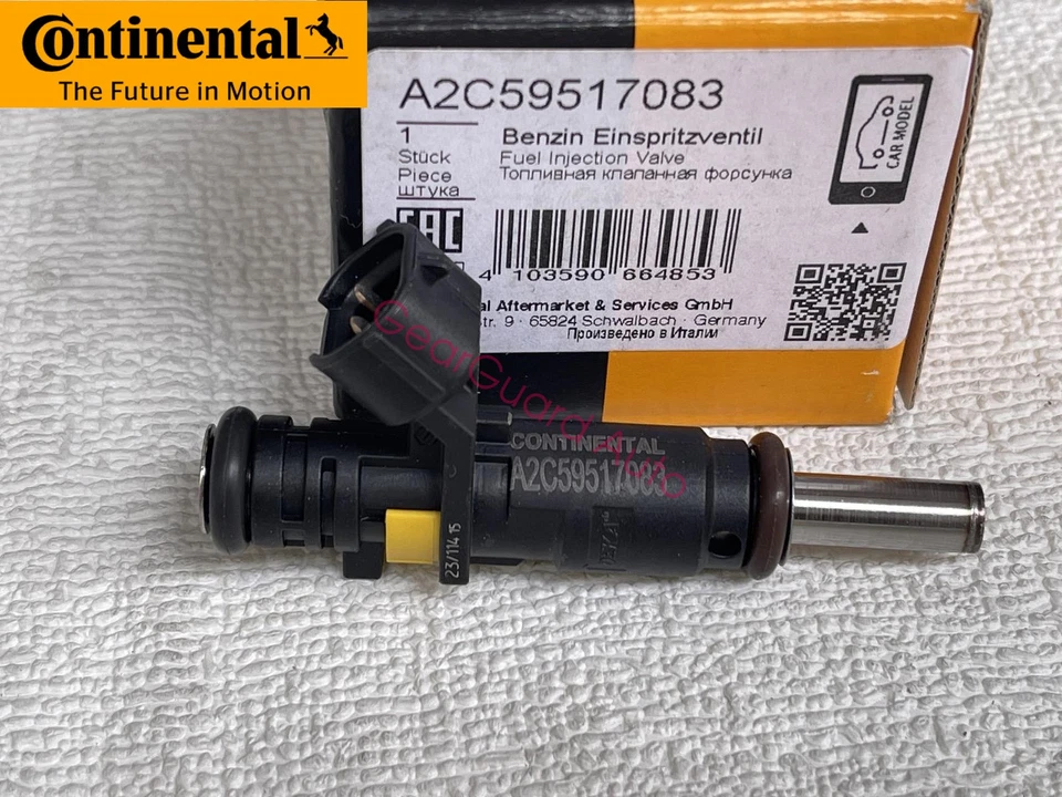 Continental VDO Fuel Injector V752817680 for MINI & PSA Citroën Peugeot EP6 1.6T Foto 4 de 4