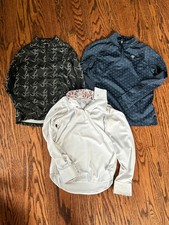 Lot of 3, Long Sleeve Kids Technical Riding Shirts, Ariat, Ovation, Piper  Small