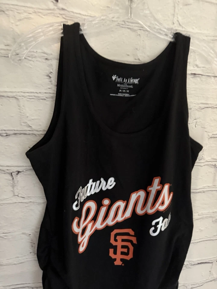 Материнство материнства мягкий как виноград черный SF Giants бак б/у в отличном состоянии женщин M - Изображение 4 из 4