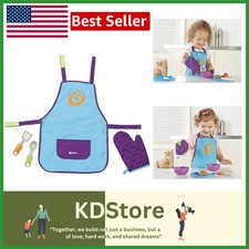 Toddler Cooking Play Set 4pcs Kids Kitchen Toy Pretend Chef Accessories